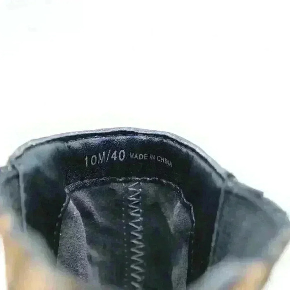 1. State Jerome Women's Brown Leopard Calf Hair Heeled Booties Size US 10/EU 40 - Picture 9 of 10